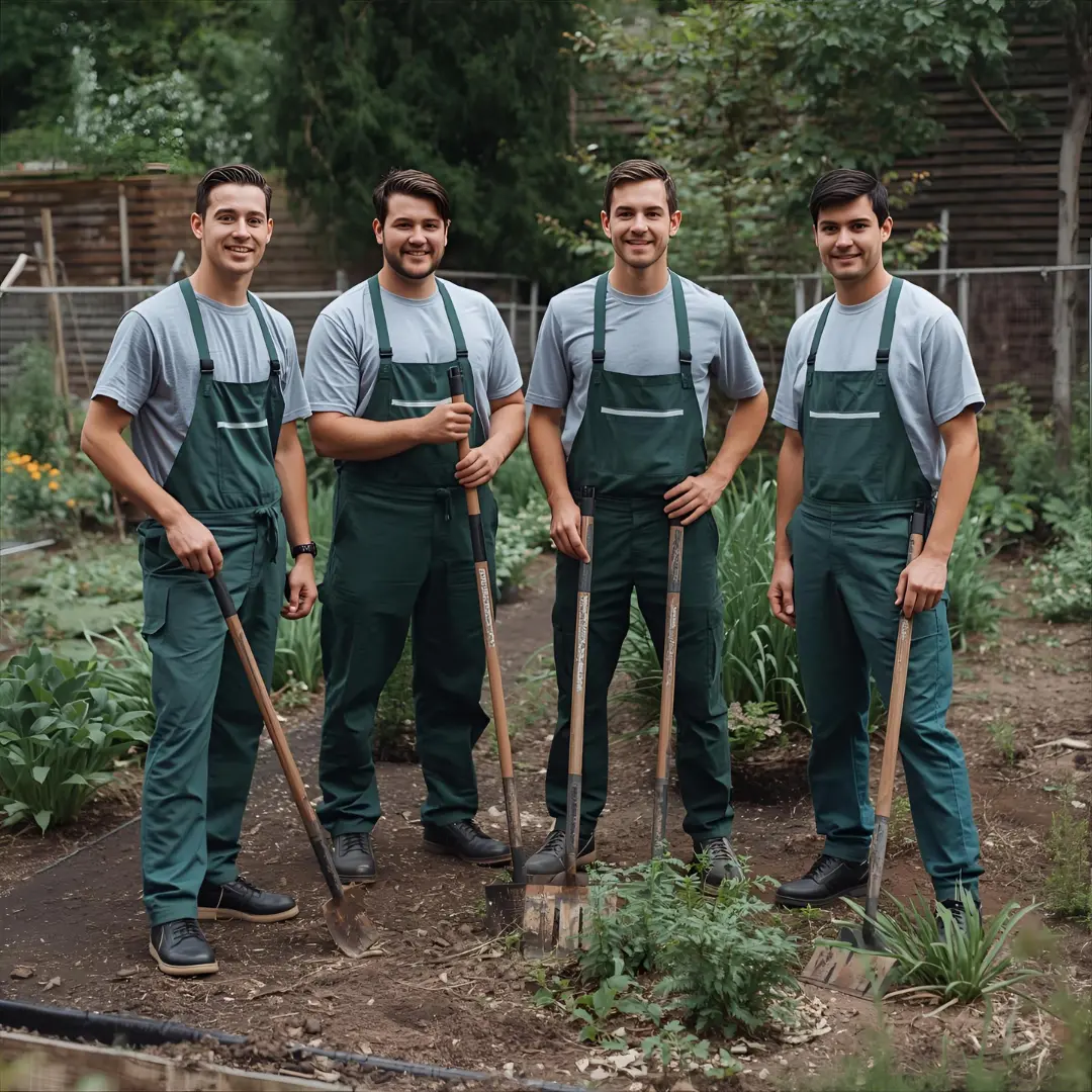 Équipe de jardiniers professionnels de Kyxrelynkhel